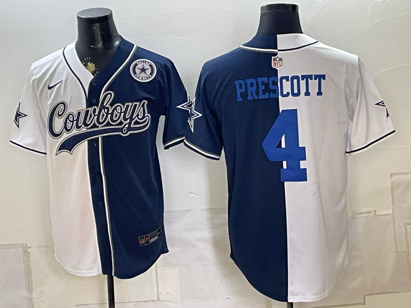 Men 2026 Dallas Cowboys #4 Prescott white Nike NFL Jersey 0812006